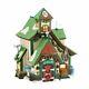 Department 56 North Pole Village Reindeer Stables Rudolph Lit House 4025278 New