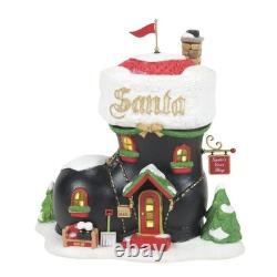 Department 56 North Pole Village Santa's Boot Shop