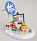 Department 56 North Pole Village Santa's Flight Planning Team With Box 7667263