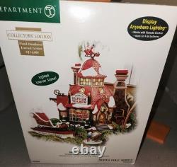 Department 56 North Pole Village Santa's Sleigh Maker