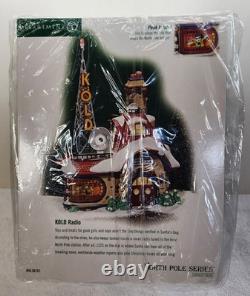 Department 56 North Pole Village Series KOLD RADIO #56761 Christmas Building