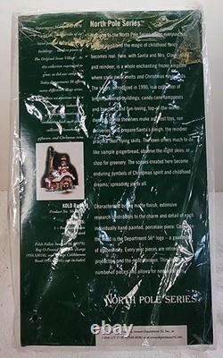 Department 56 North Pole Village Series KOLD RADIO #56761 Christmas Building