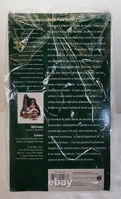 Department 56 North Pole Village Series KOLD RADIO #56761 Christmas Building