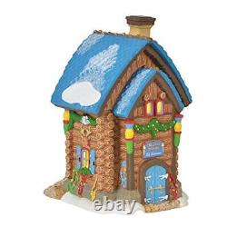 Department 56 North Pole Village Series Santa's Hitching Station Lit Building, 6