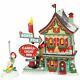 Department 56 North Pole Village Series Welcoming Christmas Candle-light Inn Lit