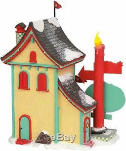 Department 56 North Pole Village Series Welcoming Christmas Candle-Light Inn Lit
