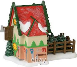Department 56 North Pole Village Series the Fir Farm Lit Building and Accessorie