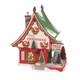 Department 56 North Pole Village Sisal Tree Factory Lit 7.76 Inch, Multicolor