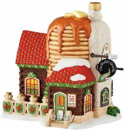 Department 56 North Pole Village Sizzlin' Griddle Lit House 4050965 New in Box