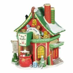 Department 56 North Pole Village St. Nick's Gift Sorting Center Building NEW