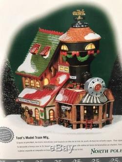 Department 56 North Pole Village TOOTS MODEL TRAINS MFG #56728 (In Box)