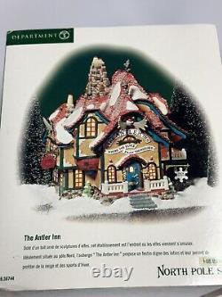 Department 56 North Pole Village The Antler Inn Boxed 6695744