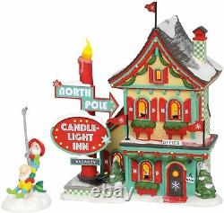 Department 56 North Pole Village Welcoming Christmas Candle-Light Inn 6002292