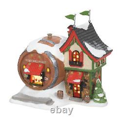 Department 56 North Pole Village Winery Lit Building 5.6 Inch