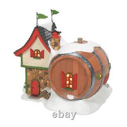 Department 56 North Pole Village Winery Lit Building 5.6 Inch