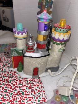 Department 56 North Pole Village Yummy Gummy Gumdrop Factory Lit Building N/box