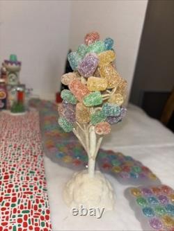 Department 56 North Pole Village Yummy Gummy Gumdrop Factory Lit Building N/box