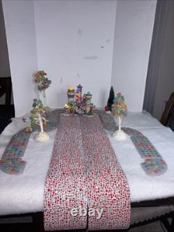 Department 56 North Pole Village Yummy Gummy Gumdrop Factory Lit Building N/box
