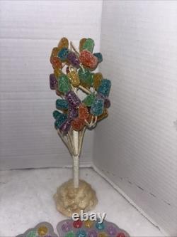 Department 56 North Pole Village Yummy Gummy Gumdrop Factory Lit Building N/box