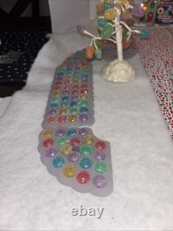 Department 56 North Pole Village Yummy Gummy Gumdrop Factory Lit Building N/box