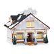 Department 56 North Pole Village Series Crystal Snow Miniture House New F33