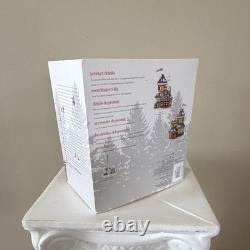 Department 56 North Pole Weather Station porcelain illuminated boxed