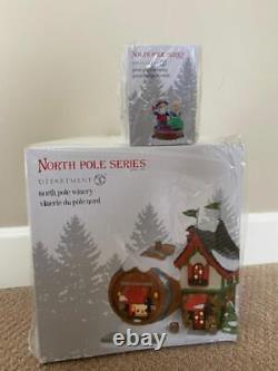 Department 56 North Pole Winery AND Great Grape Stomping (FREE SHIPPING)