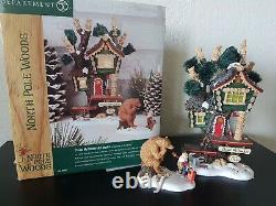 Department 56 North Pole Woods CHISEL McTIMBER SET STUDIO Christmas Village