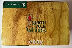 Department 56 North Pole Woods Chisel McTimber Art Studio #56887 New Sealed