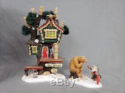 Department 56 North Pole Woods Chisel McTimber Art Studio Christmas Village