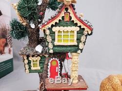 Department 56 North Pole Woods Chisel McTimber Art Studio Christmas Village