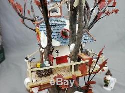 Department 56 North Pole Woods Oakwood Post Office Branch Christmas Village