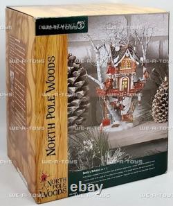 Department 56 North Pole Woods Santa's Retreat 56883