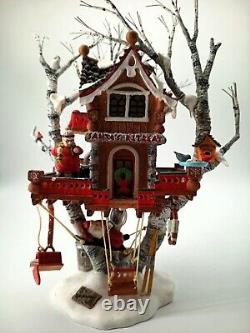 Department 56 North Pole Woods Santa's Retreat 56883, Dept 56 Christmas Village