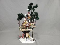 Department 56 North Pole Woods Town Meeting Hall Christmas Village