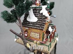 Department 56 North Pole Woods Town Meeting Hall Christmas Village