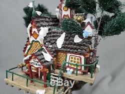 Department 56 North Pole Woods Town Meeting Hall Christmas Village