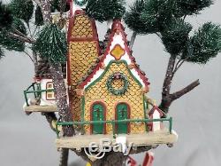 Department 56 North Pole Woods Town Meeting Hall Christmas Village
