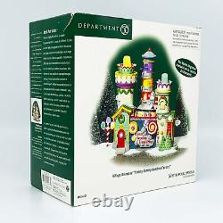 Department 56 North Pole Yummy Gummy Gumdrop Factory 2004 lights up & moves MINT