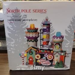 Department 56 North Pole Yummy Gummy Gumdrop Factory Animated Lighted 2004