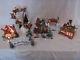 Department 56 North Pole, And Snow Village Collection, 7 Piece Lot