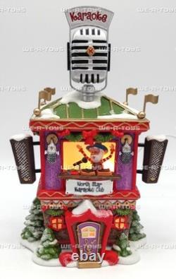 Department 56 North Star Karaoke Club North Pole Series Lighted Building