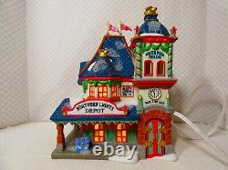 Department 56 Northern Lights Depot #4030713 -North Pole Series