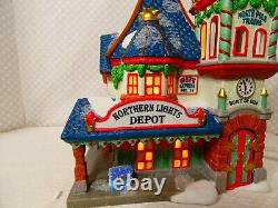 Department 56 Northern Lights Depot #4030713 -North Pole Series