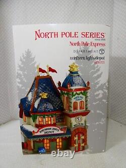 Department 56 Northern Lights Depot #4030713 -North Pole Series