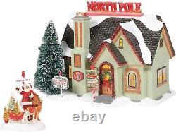 Department 56 Original Snow Village The North Pole House Lit Building 6005449