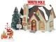 Department 56 Original Snow Village The North Pole House Lit Building 6005449
