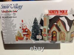 Department 56 Original Snow Village The North Pole House Lit Building 6005449