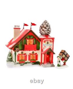 Department 56 Pine Cone B&B & Weekend Getaway BUNDLE North Pole Series