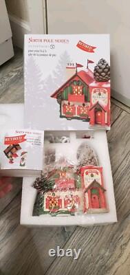 Department 56 Pine Cone B&B & Weekend Getaway BUNDLE North Pole Series
